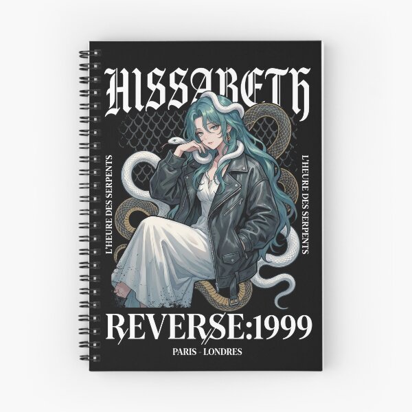 Item preview, Hissabeth Reverse 1999 Silver Hair Snake Hair Portrait designed and sold by Senpaiwaves.