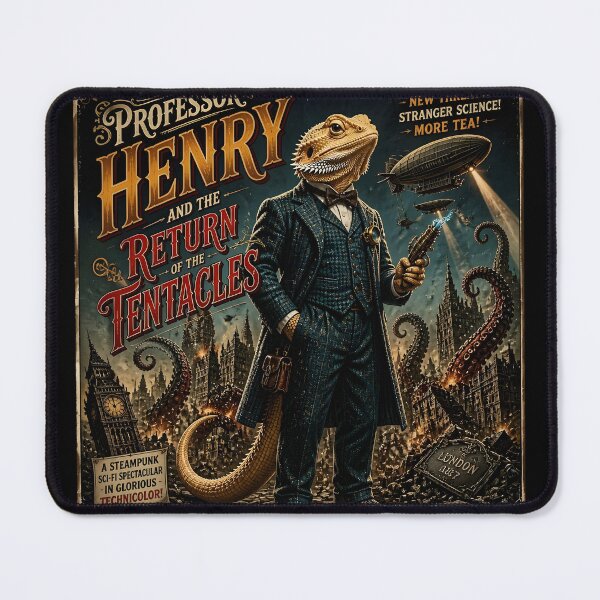 Item preview, Professor Henry and the Return of the Tentacles designed and sold by AikenDrum.