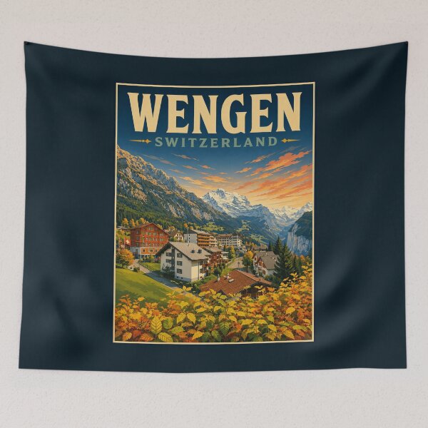 Item preview, Wengen - Switzerland designed and sold by GoodOldVintage.