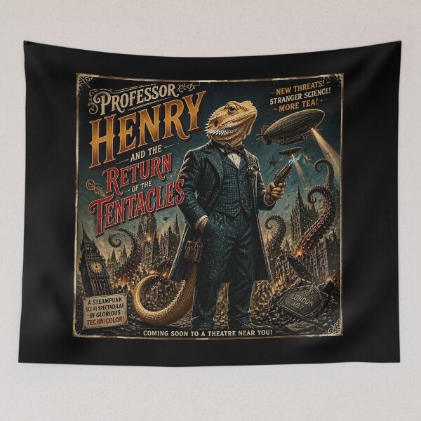 Item preview, Professor Henry and the Return of the Tentacles designed and sold by AikenDrum.