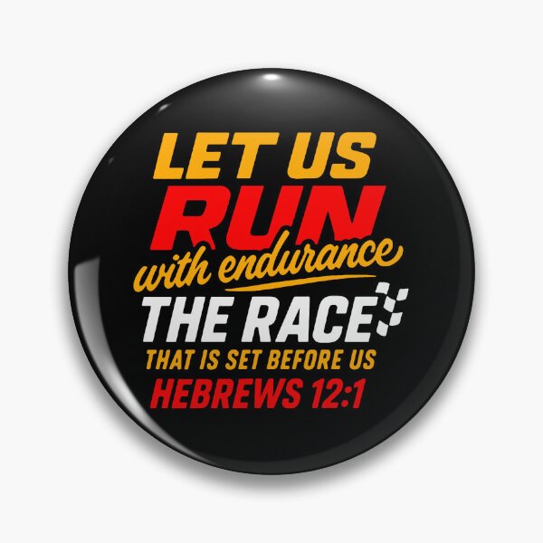 Item preview, Hebrews 12:1 Run With Endurance The Race That Is Set Before Us designed and sold by plushism.