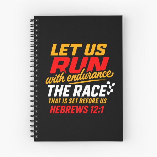 Item preview, Hebrews 12:1 Run With Endurance The Race That Is Set Before Us designed and sold by plushism.
