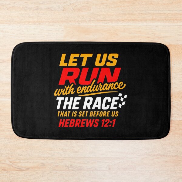 Item preview, Hebrews 12:1 Run With Endurance The Race That Is Set Before Us designed and sold by plushism.