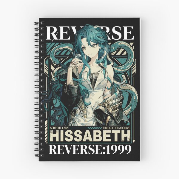 Item preview, Hissabeth Reverse 1999 Silver Hair Snake Hair Portrait designed and sold by Senpaiwaves.