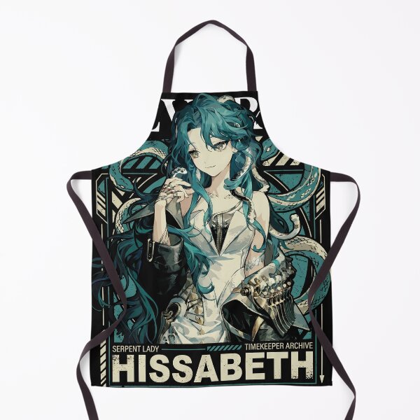 Item preview, Hissabeth Reverse 1999 Silver Hair Snake Hair Portrait designed and sold by Senpaiwaves.