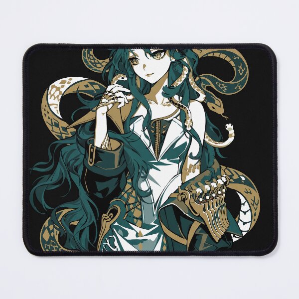 Item preview, Hissabeth Reverse 1999 Silver Hair Snake Hair Portrait designed and sold by Senpaiwaves.