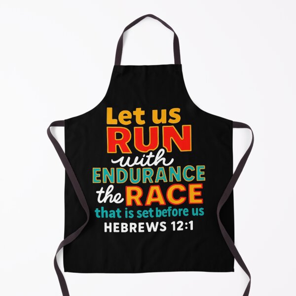Item preview, Hebrews 12:1 Run With Endurance The Race That Is Set Before Us designed and sold by plushism.
