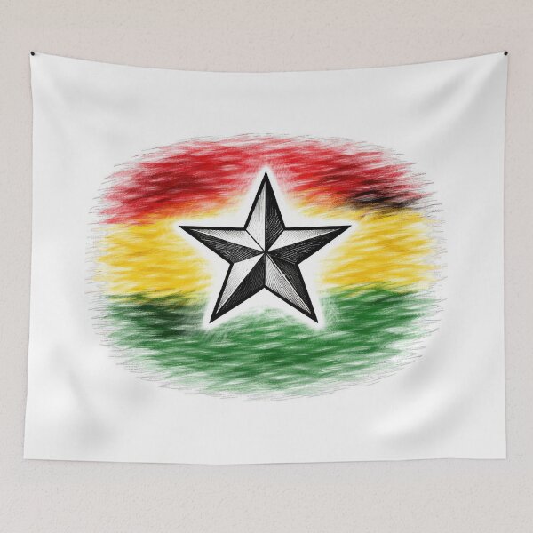 Item preview, Black Star of Freedom designed and sold by cryolith7454.