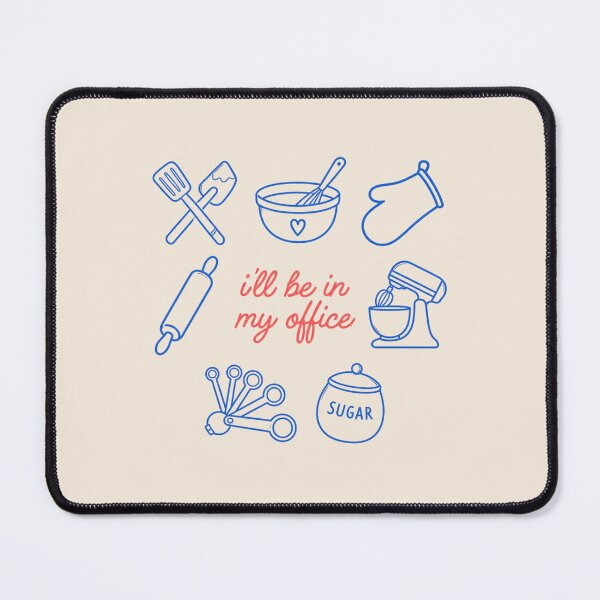 Item preview, I'll be in my office, baking designed and sold by BritishDelights.