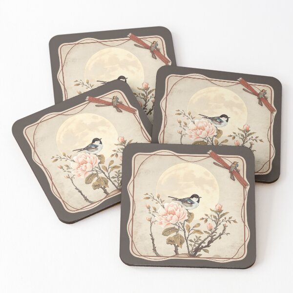 Item preview, Moonlit Blossom Bird designed and sold by mellow-koko.