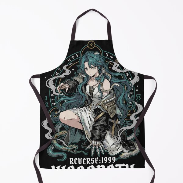 Item preview, Hissabeth Reverse 1999 Silver Hair Snake Hair Portrait designed and sold by Senpaiwaves.