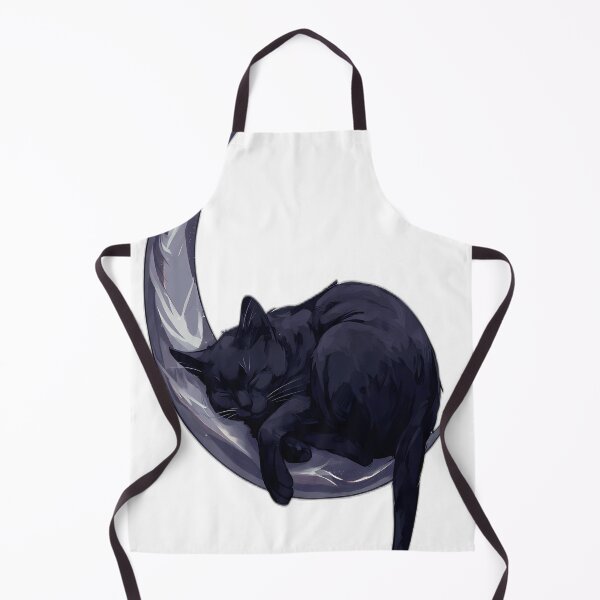 Item preview, Moon Eclipse Black Cat designed and sold by IllumeInk.