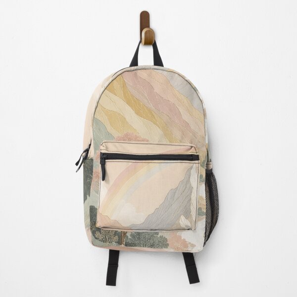 Item preview, Mountain Landscape Pastel Rainbow Nature designed and sold by Lizetteh.