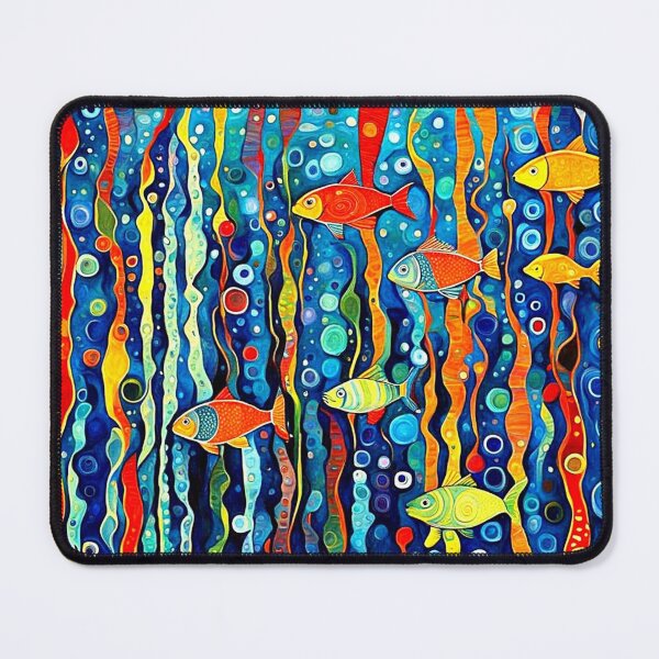 Item preview, Fish among seaweed designed and sold by George Hutton Hunter.