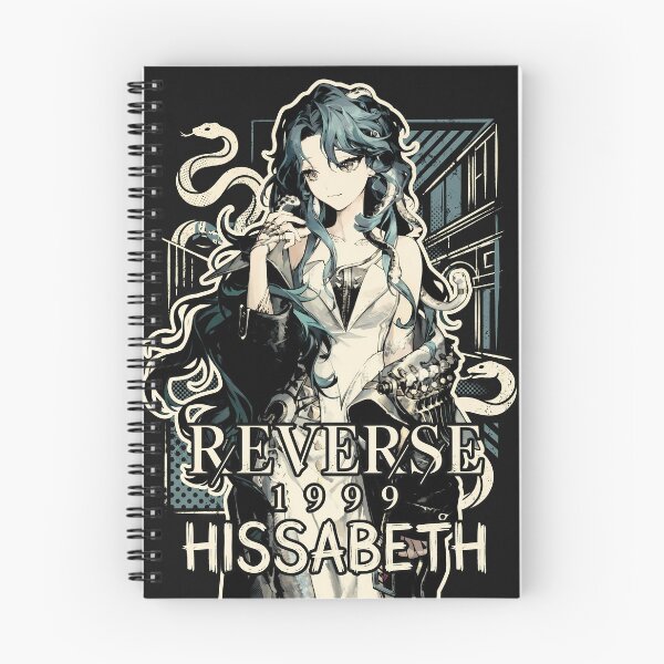 Item preview, Hissabeth Reverse 1999 Silver Hair Snake Hair Portrait designed and sold by Senpaiwaves.