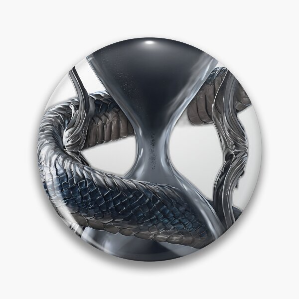 Item preview, Gothic Hourglass Serpent designed and sold by IllumeInk.