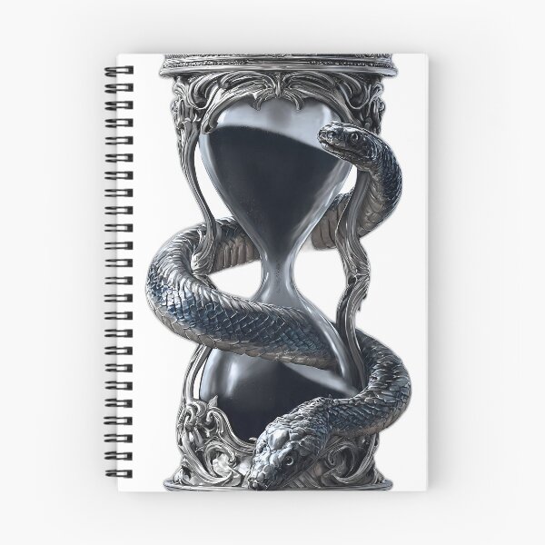 Item preview, Gothic Hourglass Serpent designed and sold by IllumeInk.