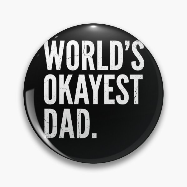 Item preview, Worlds Okayest Dad Funny Distressed Father's Day designed and sold by TeNovaStudio.
