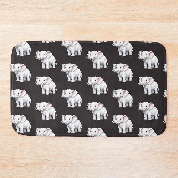 Item preview, Snow White Elephant Cute Animal Sticker designed and sold by Ishratparween11.