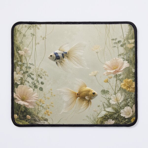 Item preview, Goldfish Garden Fantasy Aquatic Flowers designed and sold by Lizetteh.