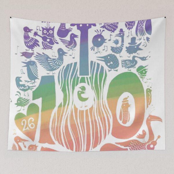 Item preview, Vintage Songbirds 1 - Rainbow - 100 Days of Ukulele 2026 designed and sold by tarryHery.