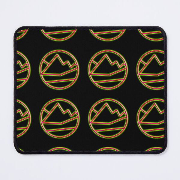 Item preview, Neon Mountain Landscape Geometric Art designed and sold by Kazewalk.