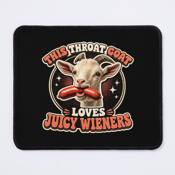 Item preview, Funny Goat Swallows Juicy Wieners Inappropriate Adult designed and sold by thomas-frame.
