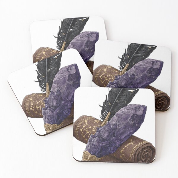 Item preview, Astrological Crystal Quill designed and sold by IllumeInk.