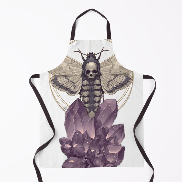 Item preview, Gothic Moon Moth Crystal designed and sold by IllumeInk.
