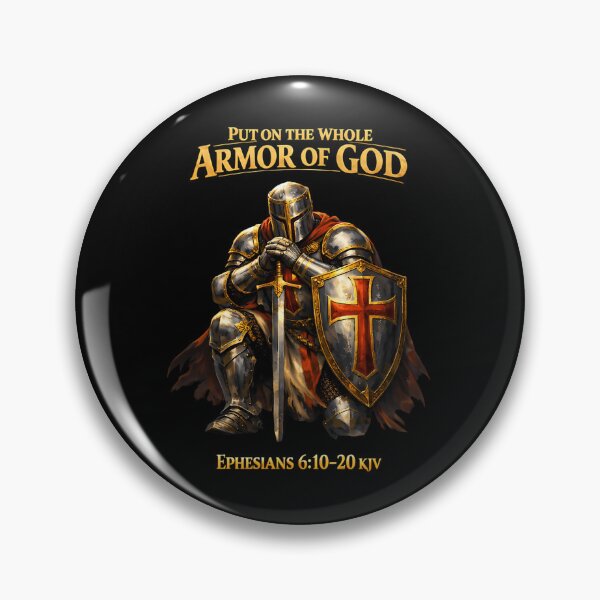 Item preview, Puton The Whole Armor Of God Knight Ephesians 610-20 Kjv Christian Faith designed and sold by MarioLeal.