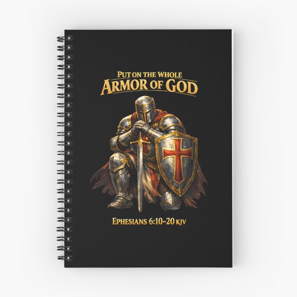 Item preview, Puton The Whole Armor Of God Knight Ephesians 610-20 Kjv Christian Faith designed and sold by MarioLeal.