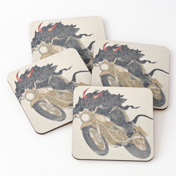 Item preview, Oni Demon Riding Motorcycle designed and sold by lautir.