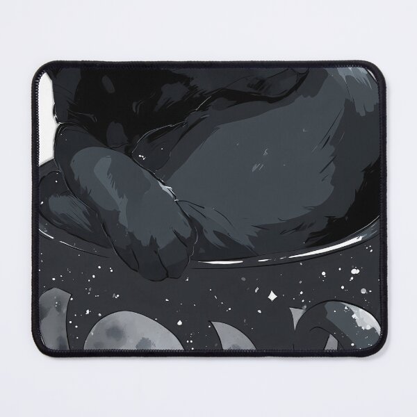 Item preview, Celestial Teacup Black Cat designed and sold by IllumeInk.