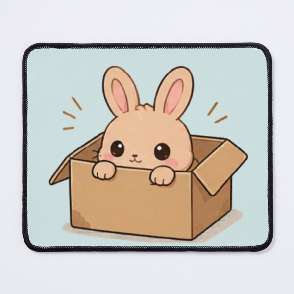 Item preview, Cute Little Bunny in a Box designed and sold by MellowMunchkins.