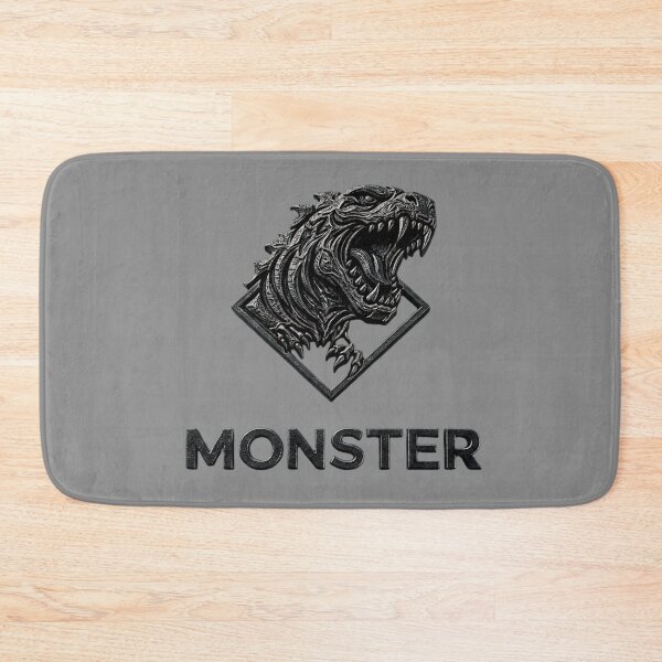 Item preview, Monster Kaiju Roaring Dinosaur Logo Art designed and sold by mackyartsstudio.