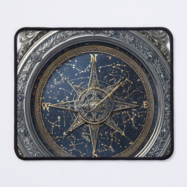 Item preview, Gothic Compass Rose designed and sold by IllumeInk.
