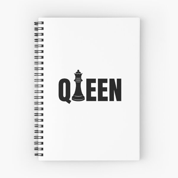 Item preview, Powerful Chess Queen Minimalist Graphic Text designed and sold by GiggleInkTees.