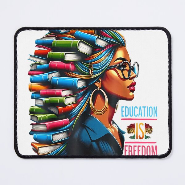 Item preview, Black History Education is Freedom Books Teacher Women Girls T-Shirt designed and sold by KTY-NUSS.