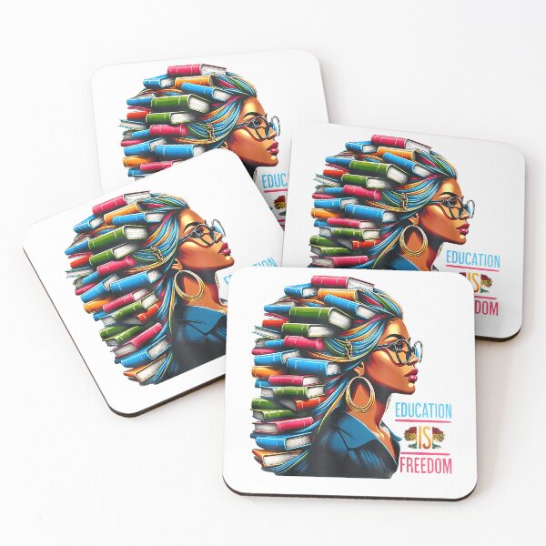 Item preview, Black History Education is Freedom Books Teacher Women Girls T-Shirt designed and sold by KTY-NUSS.