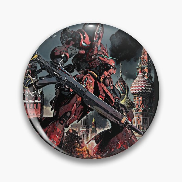 Item preview, SAZABI GUNDAM RUSIA REMASTERED ink comic art style illustration designed and sold by sabartgunpla.