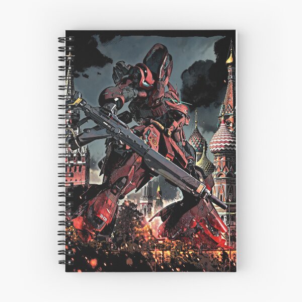Artikelvorschau, SAZABI GUNDAM RUSIA REMASTERED Illustration im Tusche-Comic-Stil entworfen und verkauft von sabartgunpla.