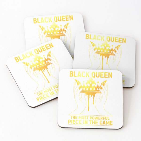 Item preview, Black Queen The Most Powerful Piece in The Game Melanin Girl T-Shirt designed and sold by KTY-NUSS.