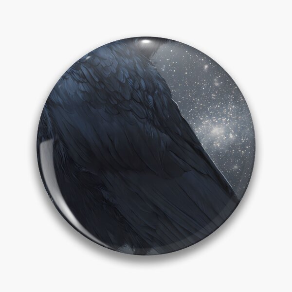Item preview, Celestial Crow Mirror designed and sold by IllumeInk.