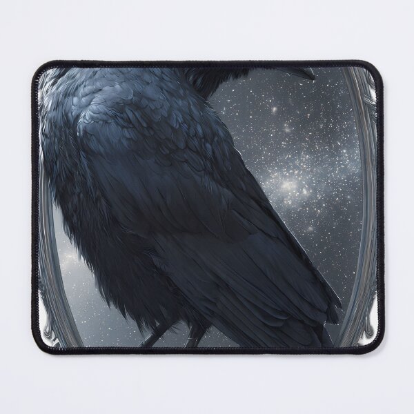 Item preview, Celestial Crow Mirror designed and sold by IllumeInk.