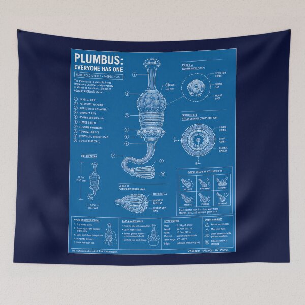 Item preview, Plumbus Instruction Manual Diagram designed and sold by agearb.