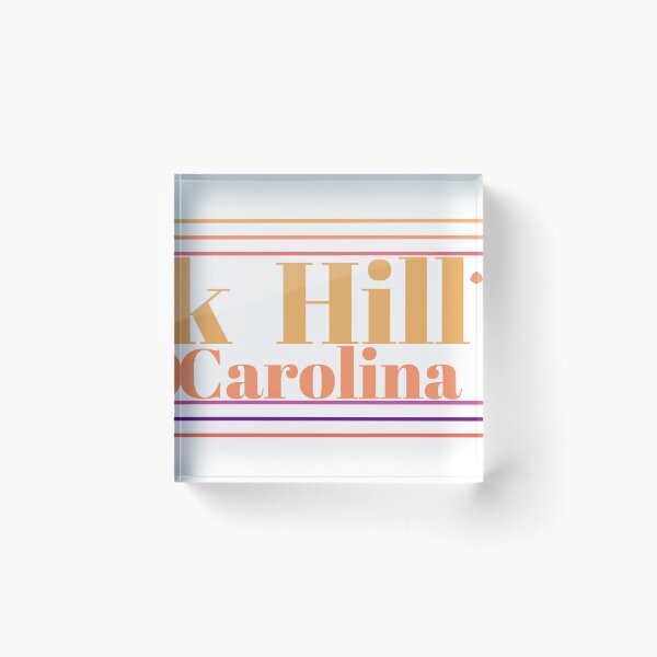 Item preview, Rock Hill South Carolina City Marked On Map designed and sold by TheIconSmith.