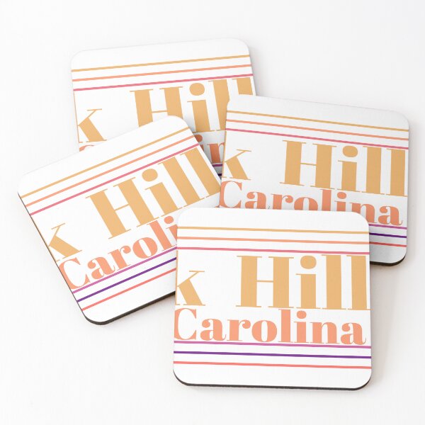 Item preview, Rock Hill South Carolina City Marked On Map designed and sold by TheIconSmith.