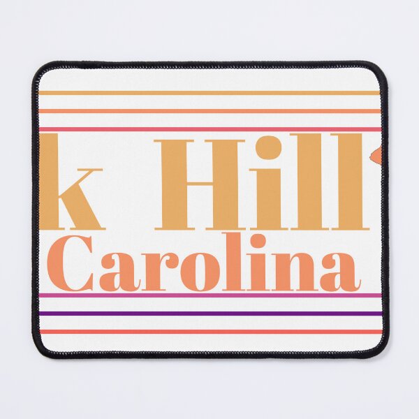 Item preview, Rock Hill South Carolina City Marked On Map designed and sold by TheIconSmith.