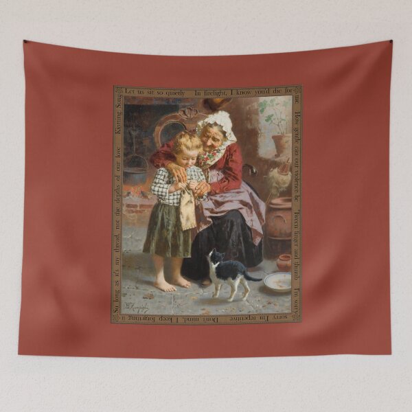 Item preview, Knitting Song designed and sold by ferrett42.