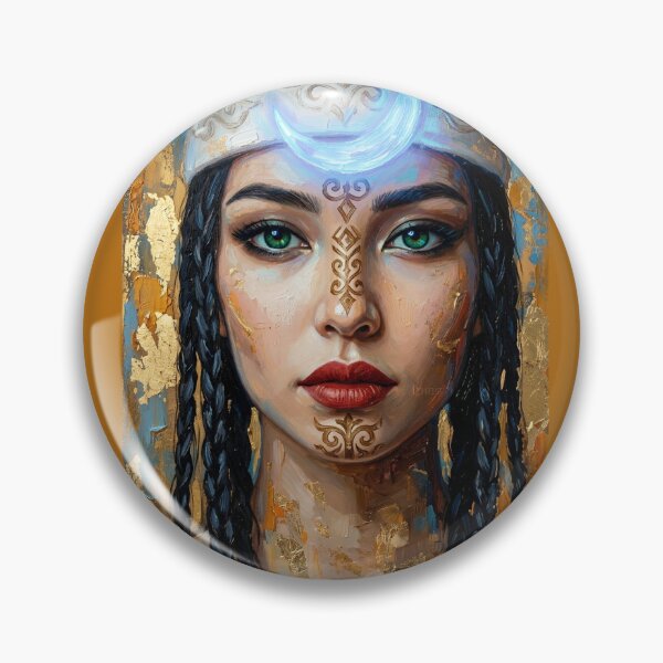Item preview, Ethnic girl  designed and sold by mazitovaart8.